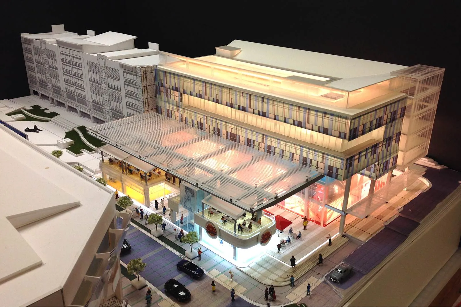 avenida escazu mixed use architect3 model of Avenida Escazu