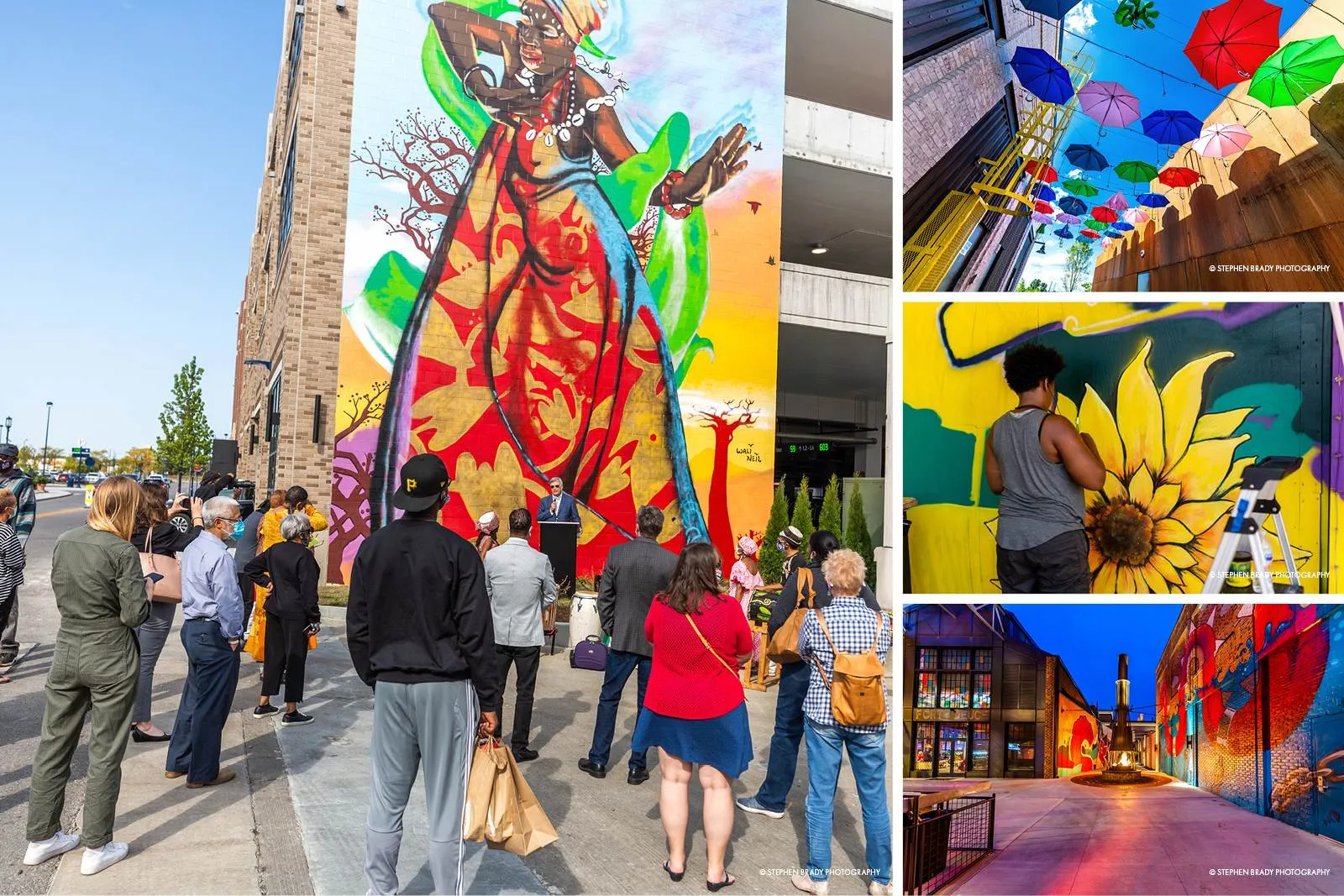 activate and connect the public realm