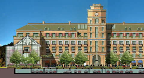 maharishi vedic city planning4 Maharishi Vedic Master Plan, Niagara elevation