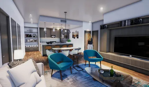 Promenade Residential Architecture-2 The Promenade master plan Residential Architecture