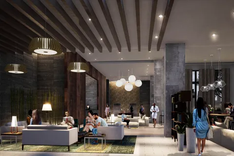 Promenade Residential Architecture-4 The Promenade master plan Residential Architecture